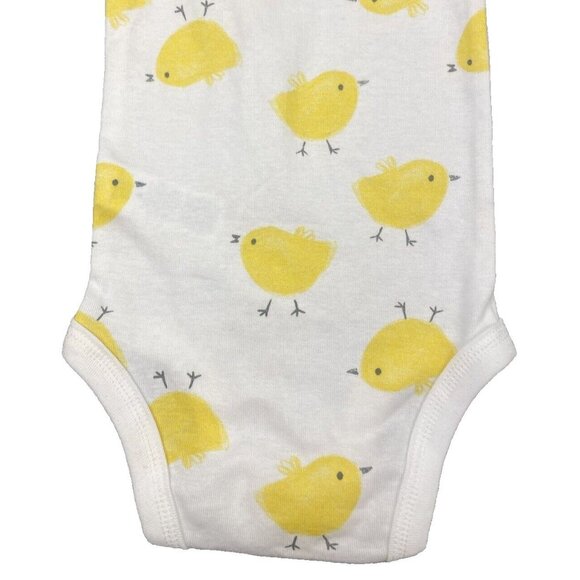 Carter's Just One You Baby Unisex 2pk Chick & Carrot Bodysuit 12 Months - Picture 7 of 9